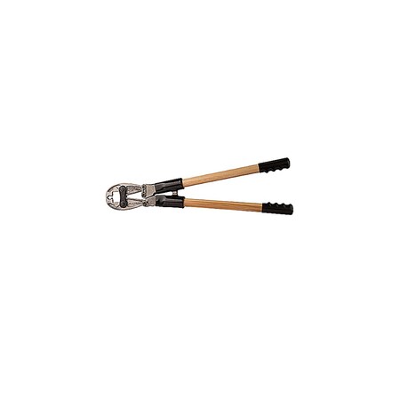 Abb MANUAL COMPRESSION TOOL, WITH FIXED 5/8 INCH DIE, STRAIGHT WOODEN OD58